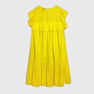 Target Who What Wear Dress Yellow Small NWT